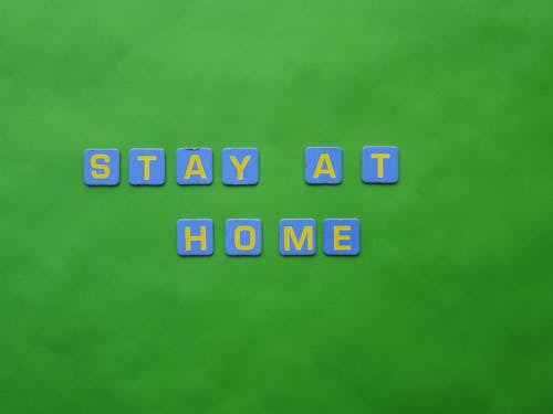 Stay at Home Text from Dice