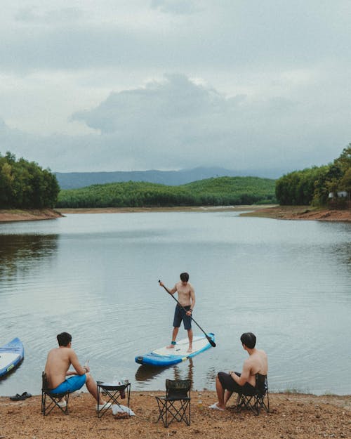 Man on a Paddle Board