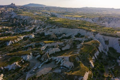 Gratis lagerfoto af bakker, droneoptagelse, fugleperspektiv