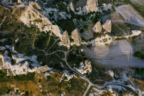 คลังภาพถ่ายฟรี ของ cappadocia, จากข้างบน, ตุรกี