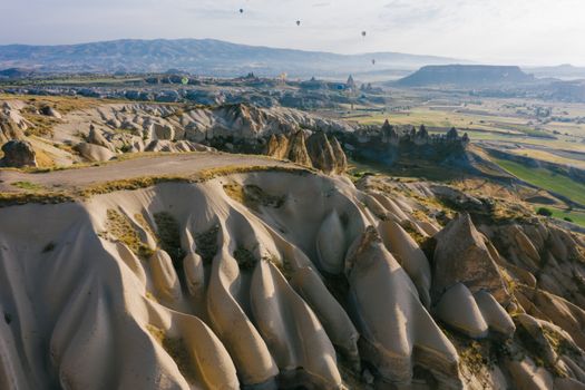 Beautiful Rock Formations in Cappadocia