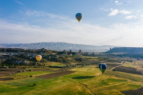 冒險, 景觀, 热气球 的 免费素材图片