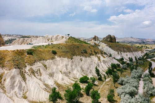 คลังภาพถ่ายฟรี ของ cappadocia, กัดเซาะ, การก่อตัวของหิน