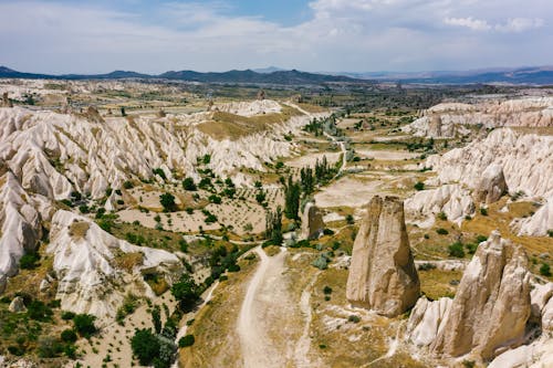 Kostnadsfri bild av cappadocia, dal, drönarbilder