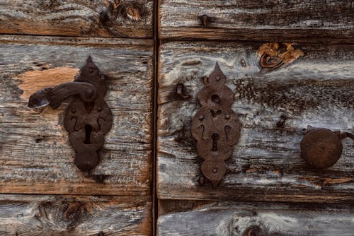 Ingyenes stockfotó ajtók, fából készült, falusias témában Stockfotó