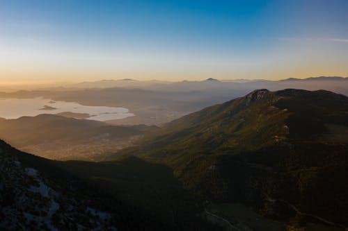 Kostenloses Stock Foto zu abend, berg, dämmerung