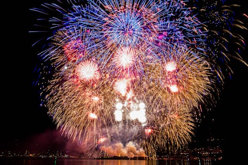 Foto profissional grátis de 4 de julho, EUA, fogos de artifício