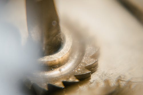 Close-up of a Cog Mechanism