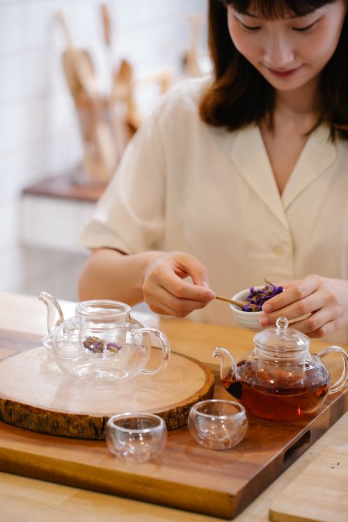 Woman Making Tea · Free Stock Photo
