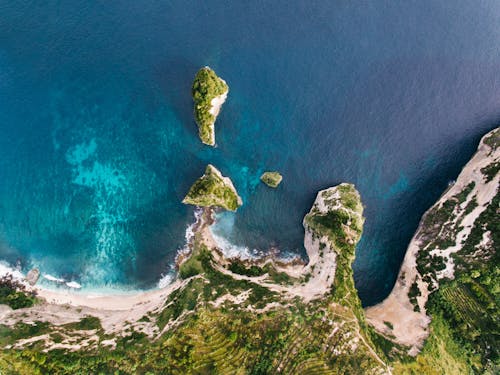 Free Bird's-eye view of Islands  Stock Photo