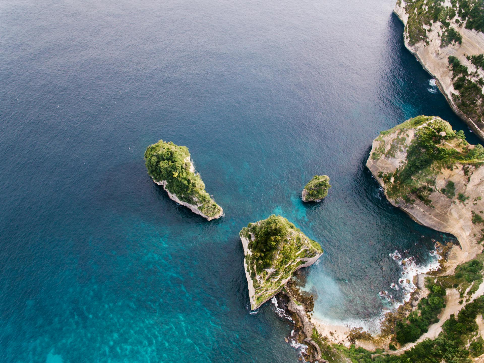 Drone Shot of Islands