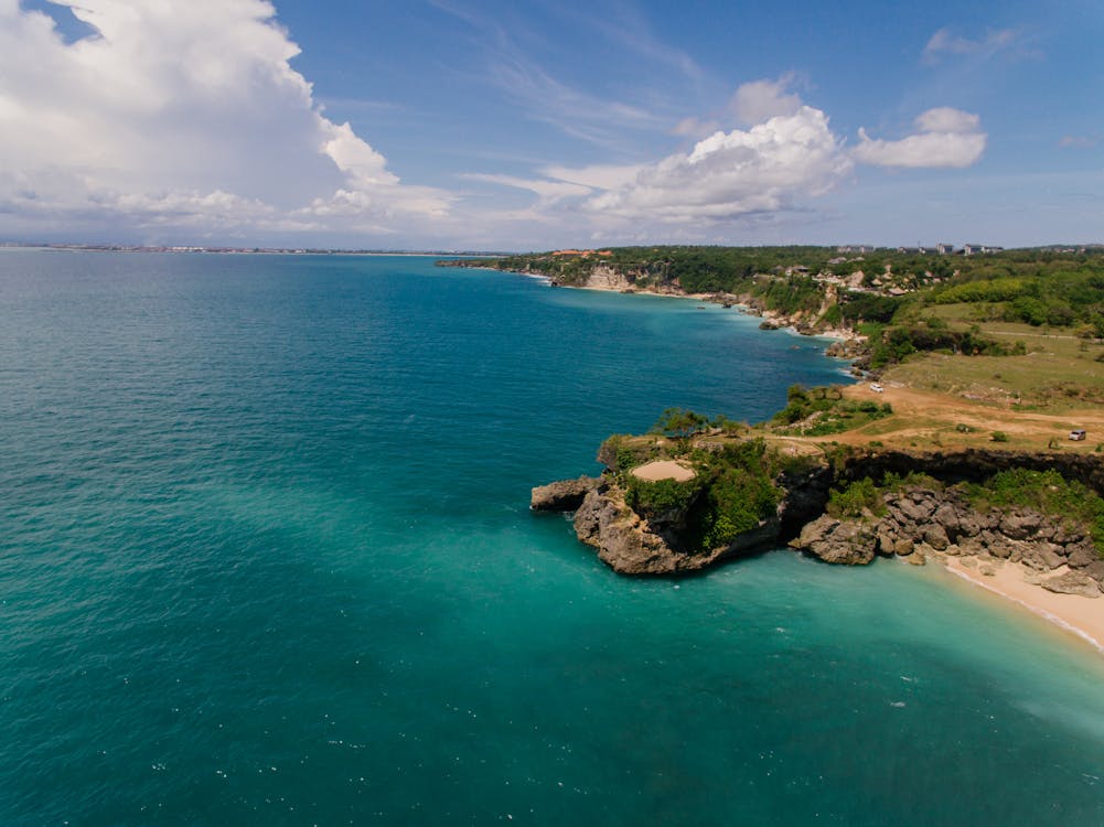 Aerial View of Coastline