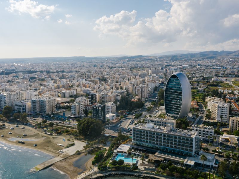 The Limassol seafront, Cyprus