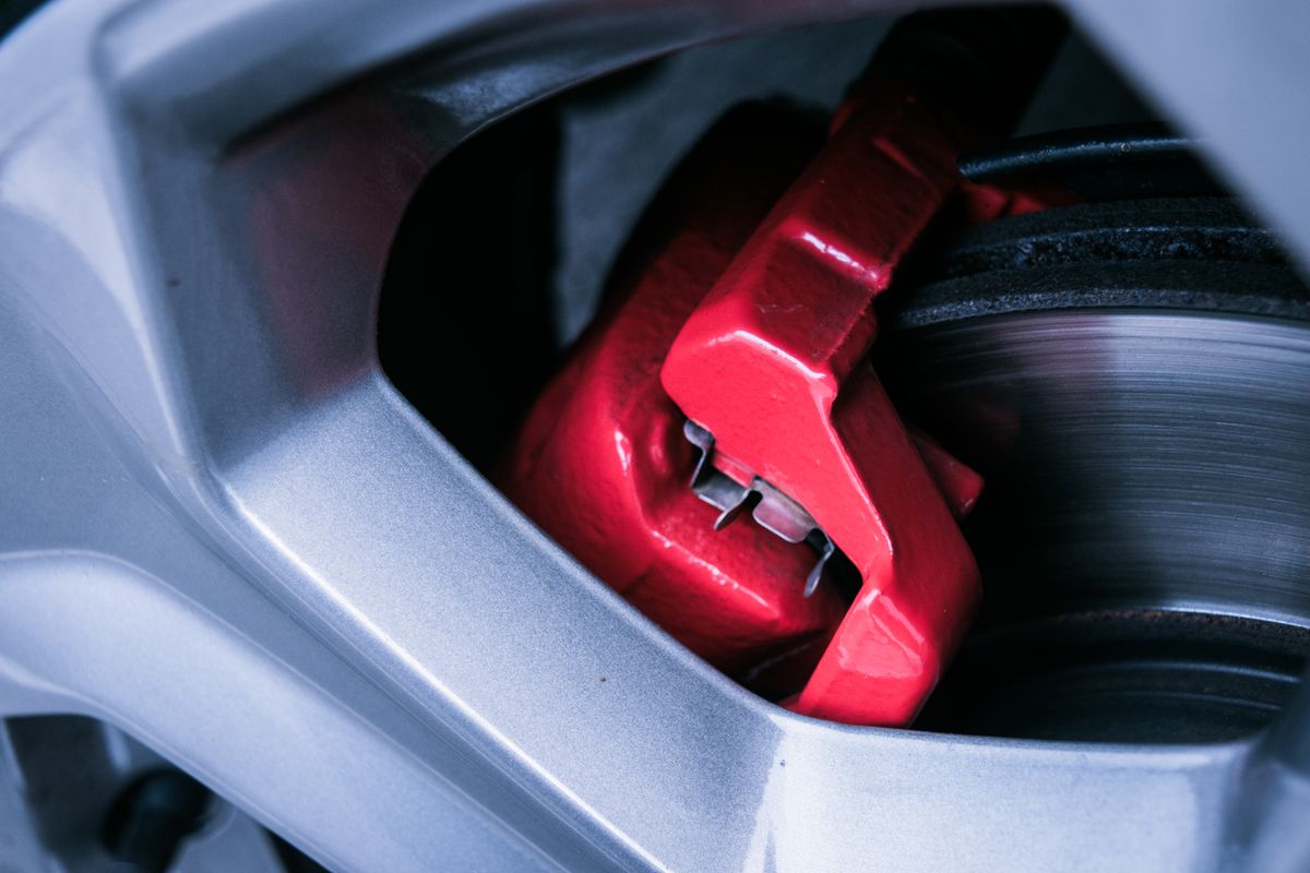2015-2020 f-150 front brake job - close up detail