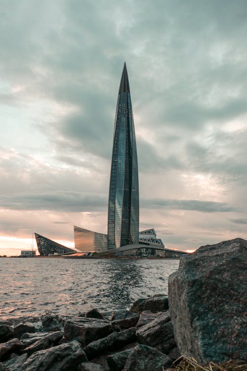 俄國, 圣彼得堡, 垂直拍摄 的 免费素材图片