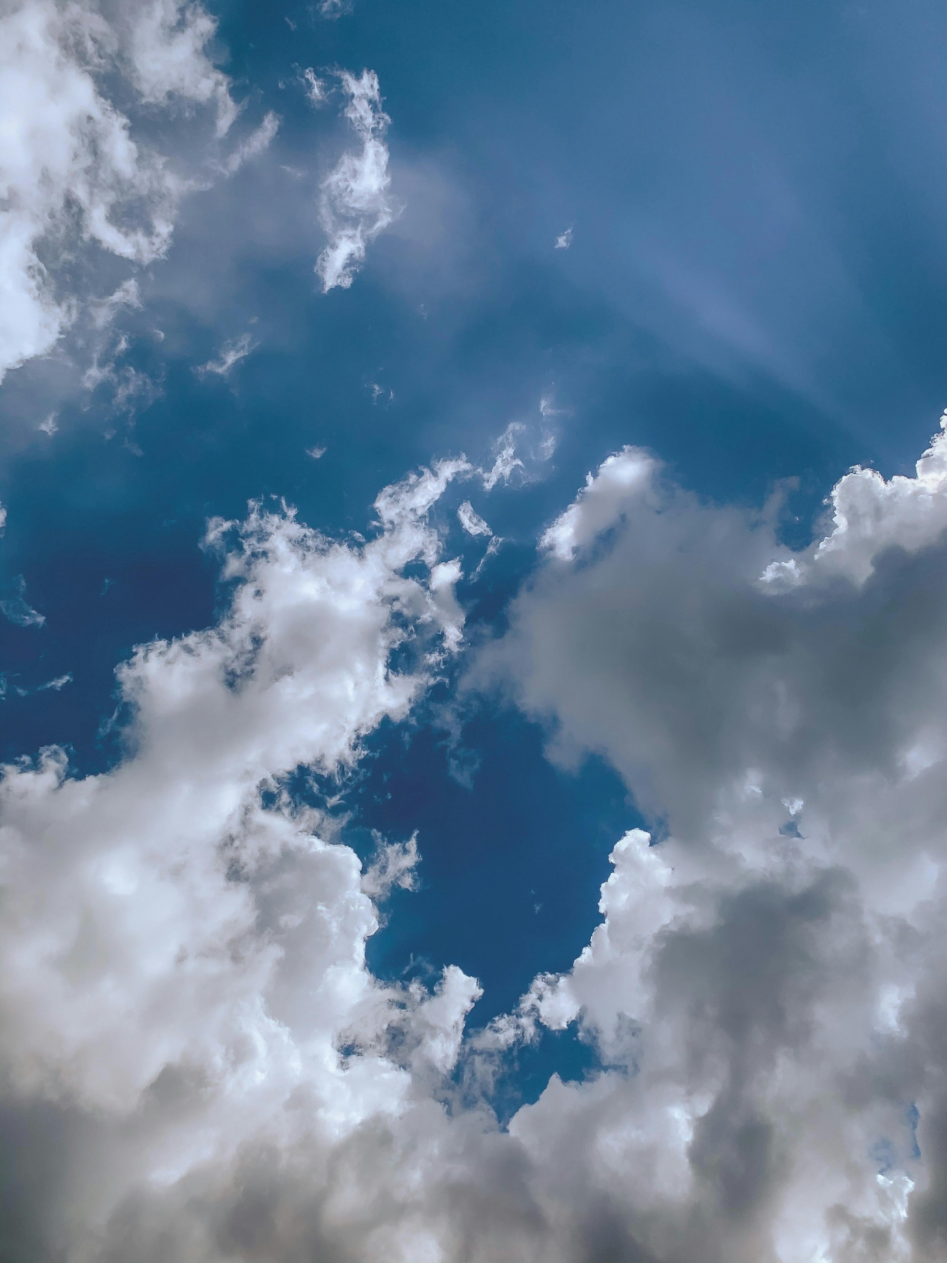 White Clouds in the Sky · Free Stock Photo