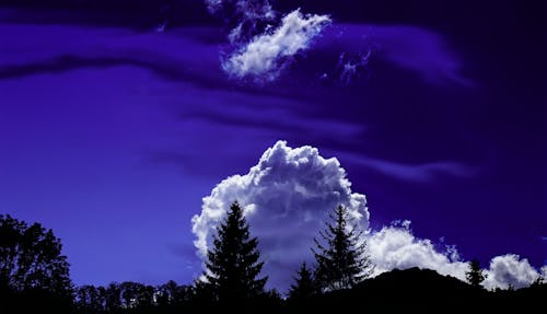 Kostnadsfri bild av bakgrundsbelyst, blå himmel, clouds