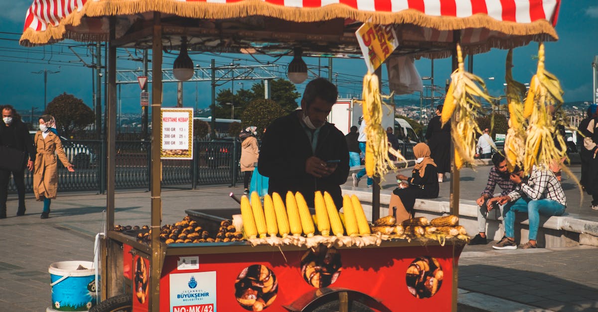 A Man Selling on the Street · Free Stock Photo