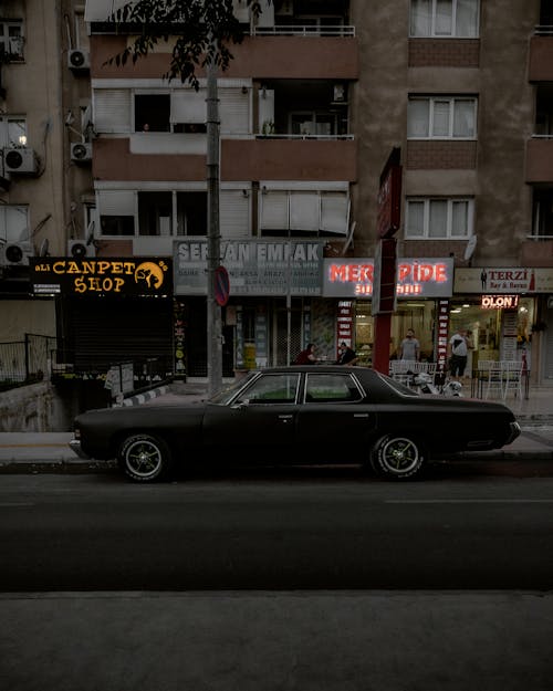 Základová fotografie zdarma na téma černá, klasické auto, klasický