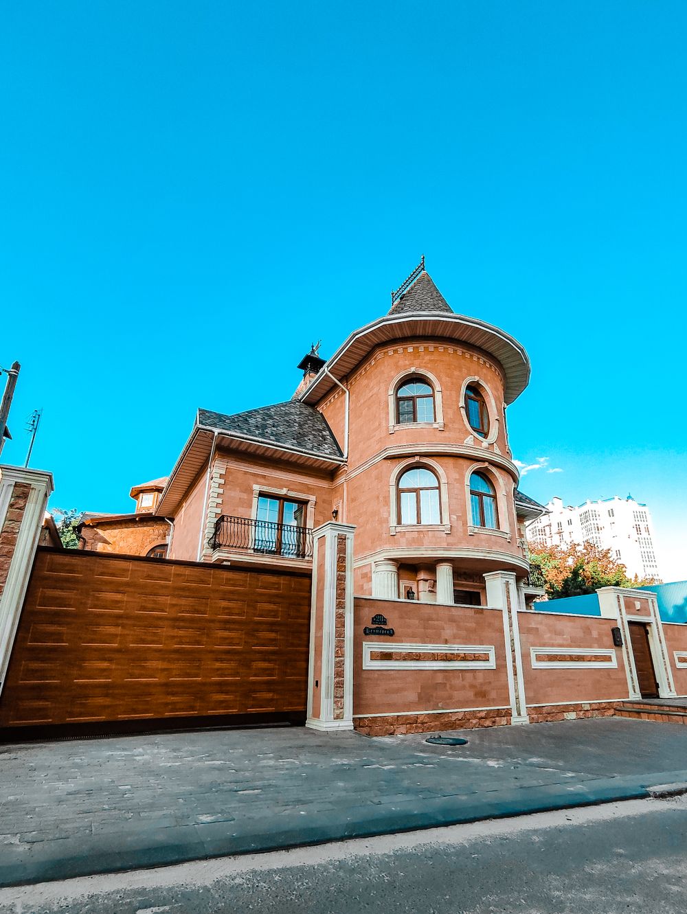 Beautiful house exterior