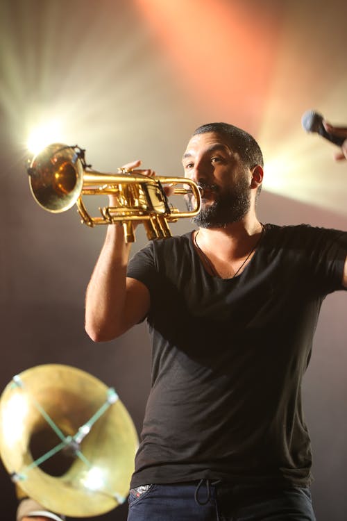 Free stock photo of trumpet