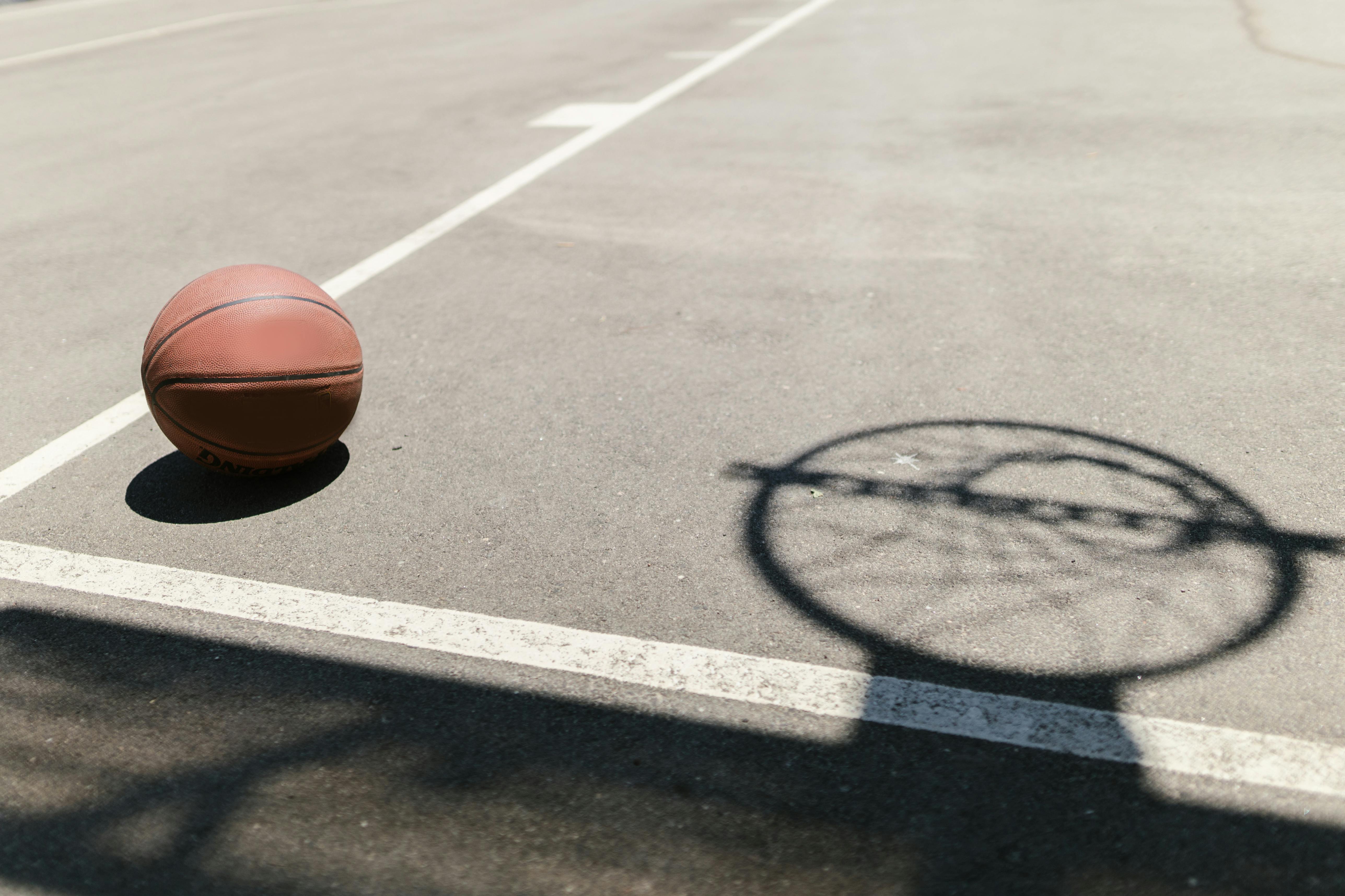 Basketball Ball on Court · Free Stock Photo Basketball Ball on Court · Free Stock Photo