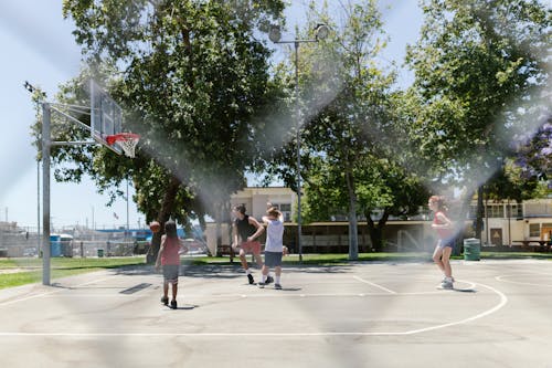 grátis Foto profissional grátis de basquete, brincadeiras, crianças Foto profissional