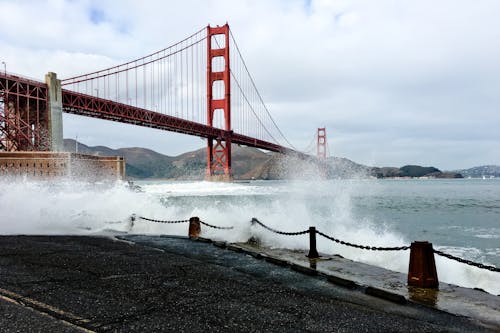 Fotografia Arquitetônica Da Golden Gate Bridge, São Francisco