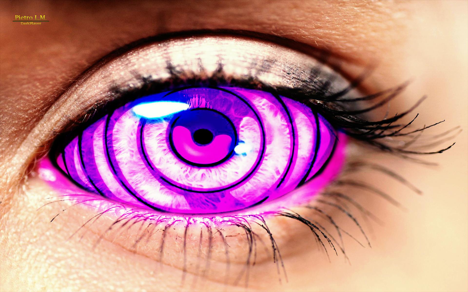 Naruto Eyes - Purple Eyes Wallpaper Download