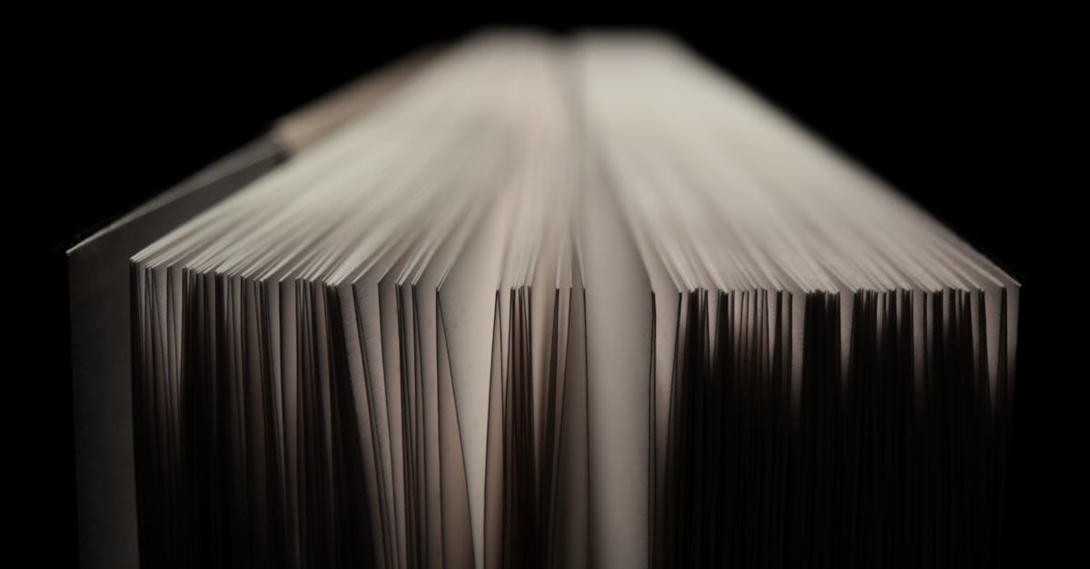 Free stock photo of black background, blank page, book pages