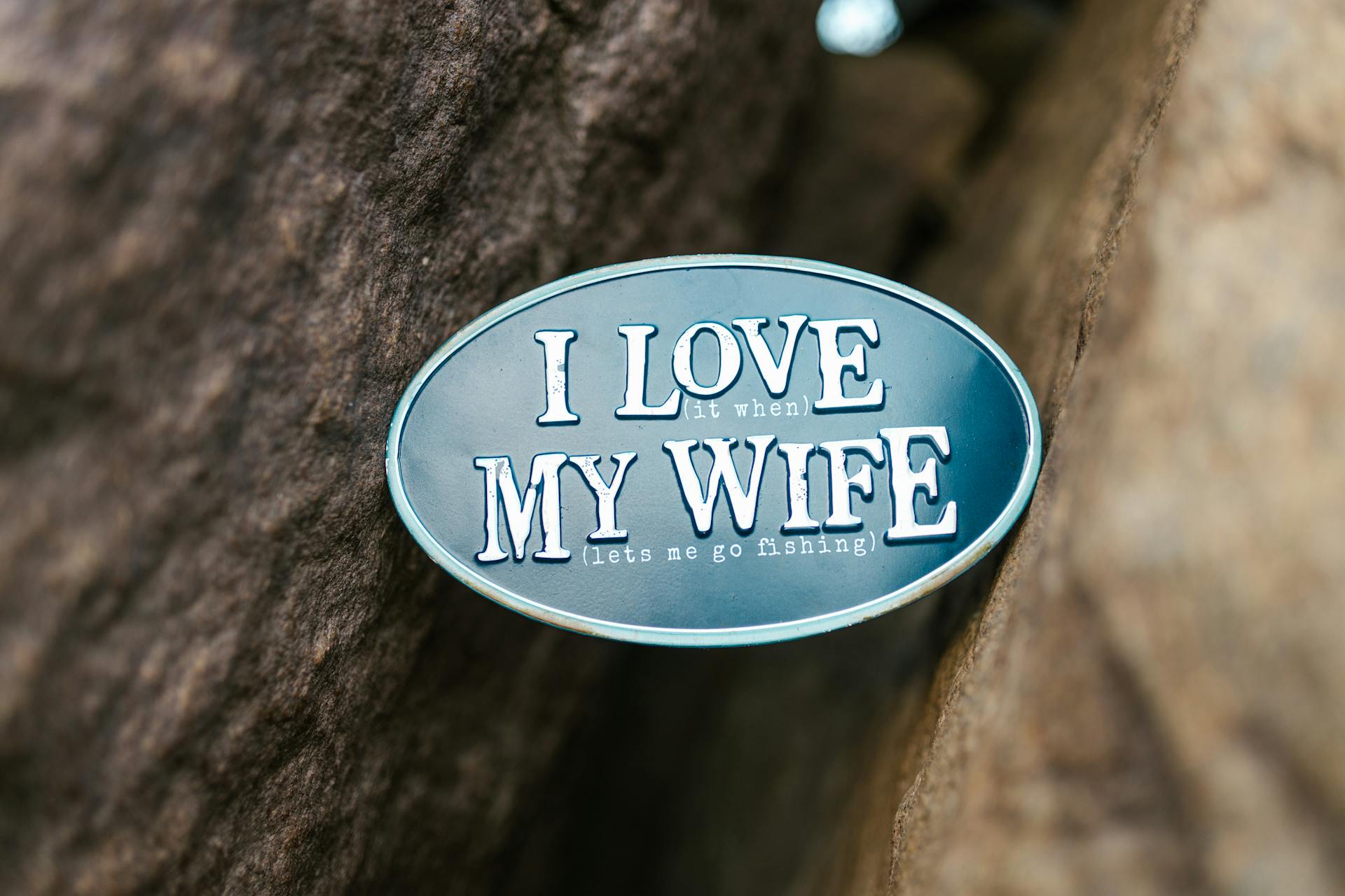 Cute and Funny Pin as Present for Wife