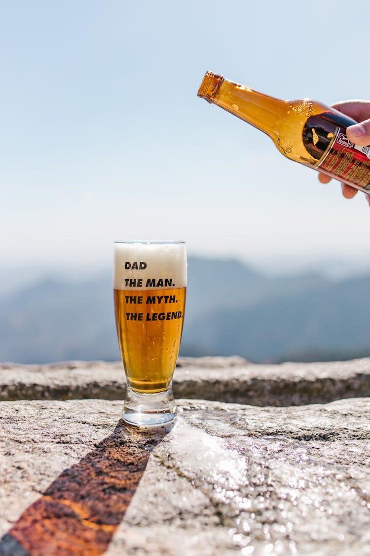 A Glass Of Beer For Father's Day