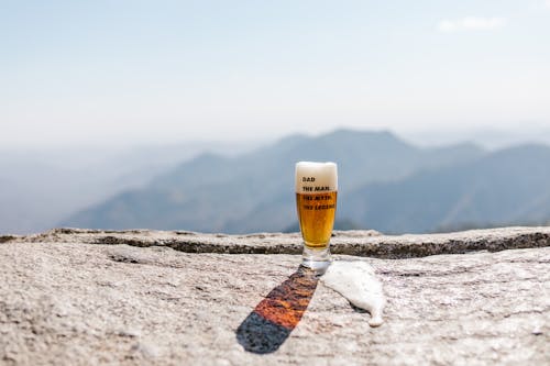 Drinking Glass with Beer