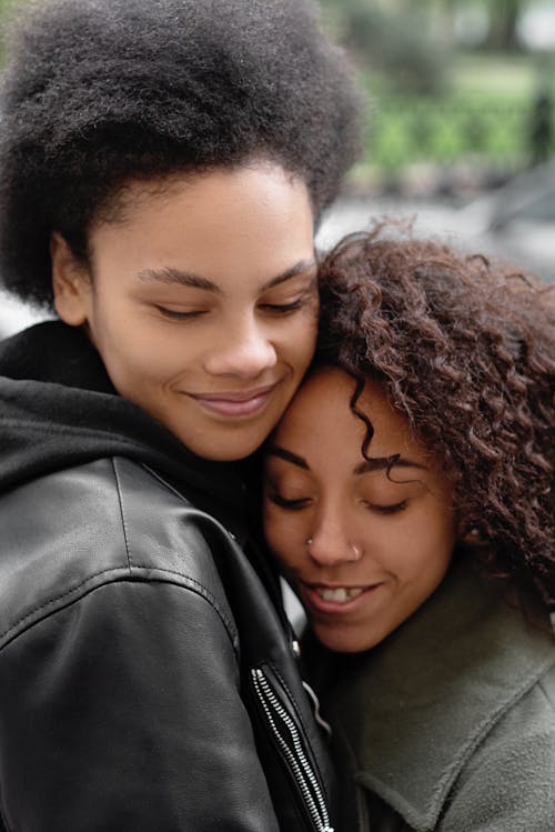 Free A Couple Close Together Stock Photo