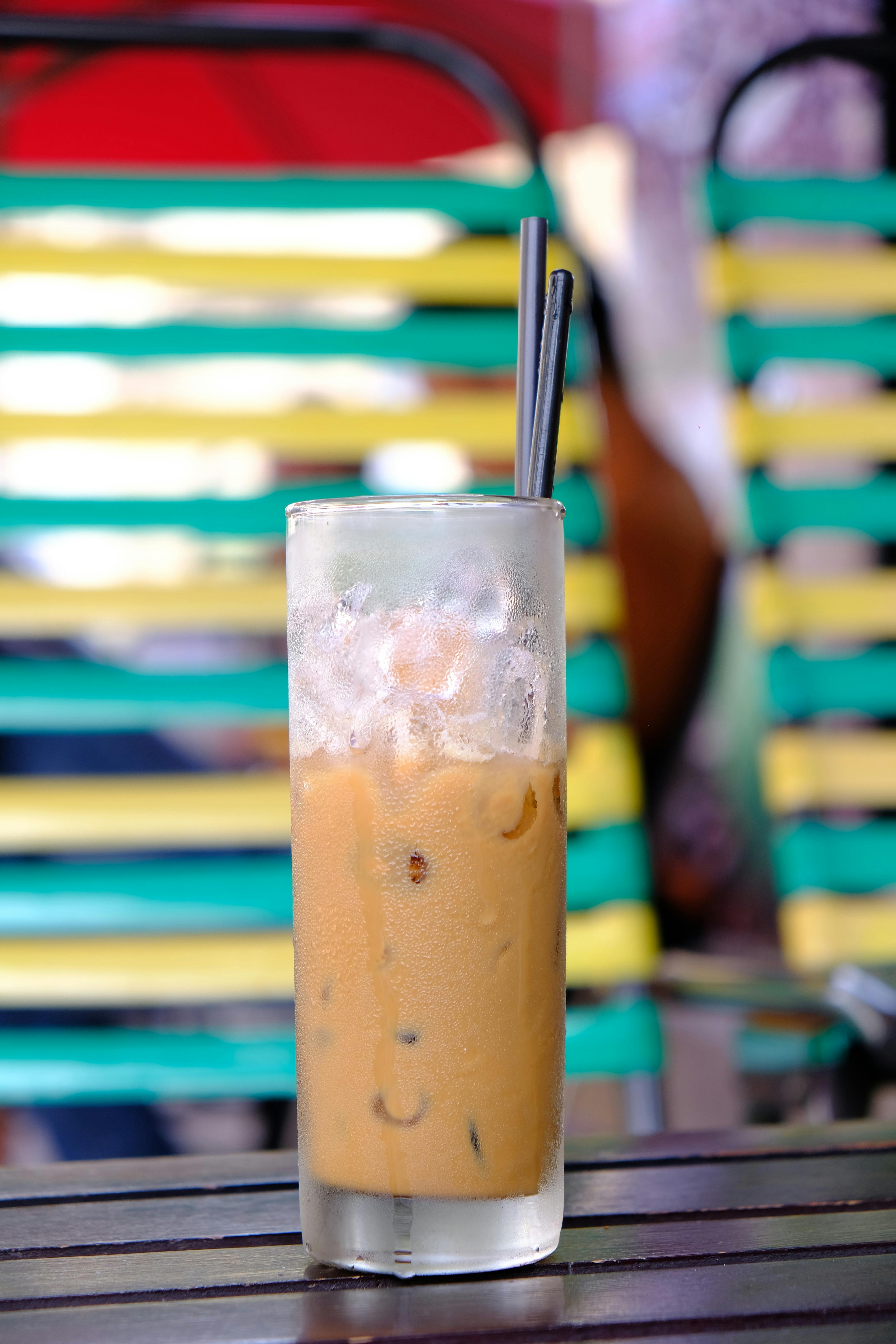 Iced Coffee in Glass Cups · Free Stock Photo