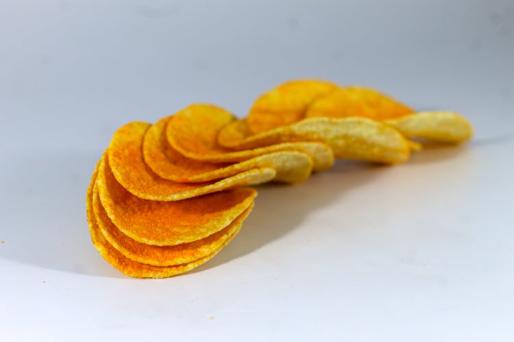 Close-up Photo Of Potato Chips 