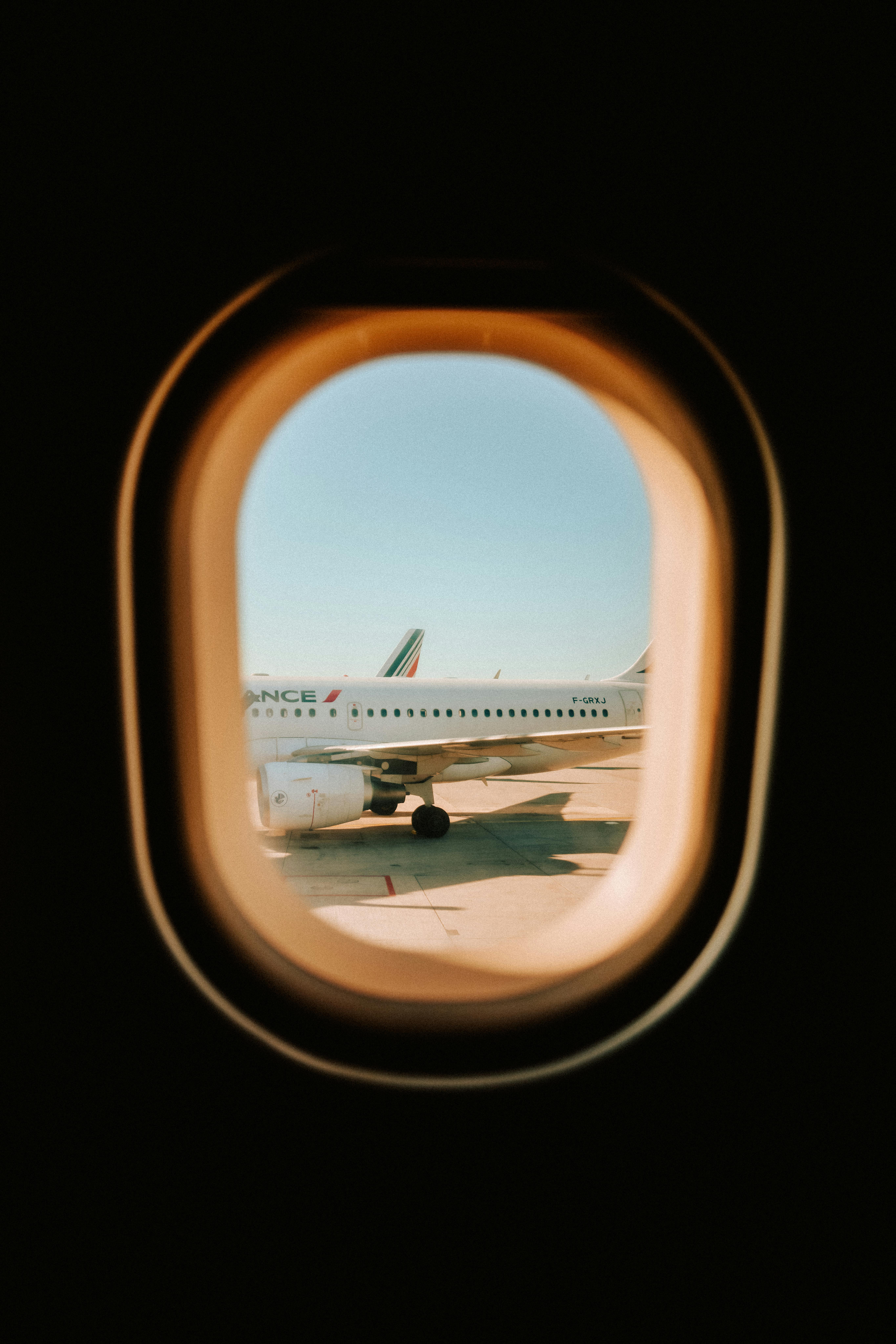 Airplane wing view from window - Pexels