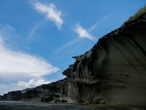 Cliff on Seashore 