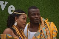 Man and Woman In Yellow Tribal Clothing