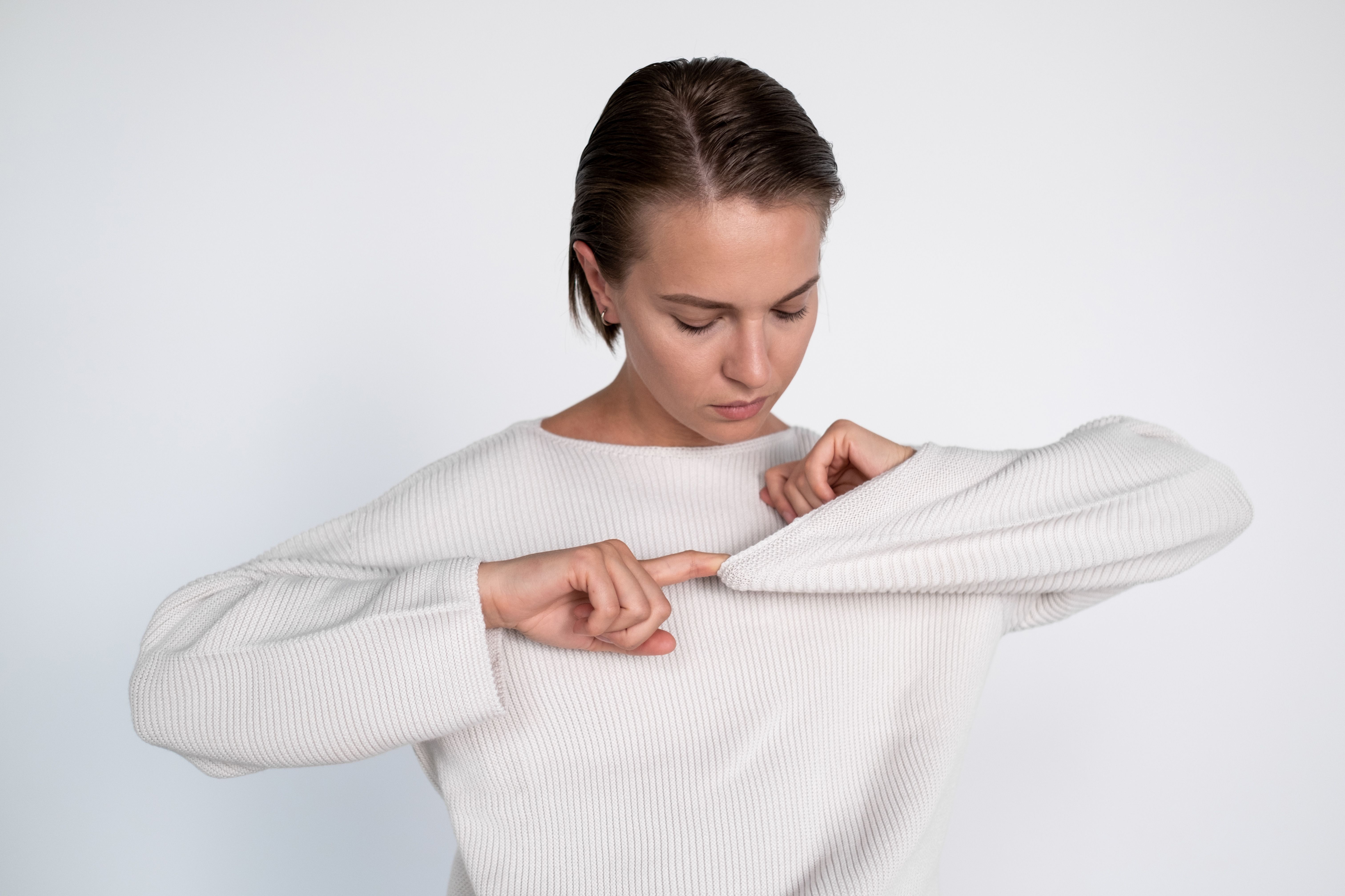 Blusa de Tricô Off White