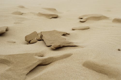 Beach Sand in Close Up Photography