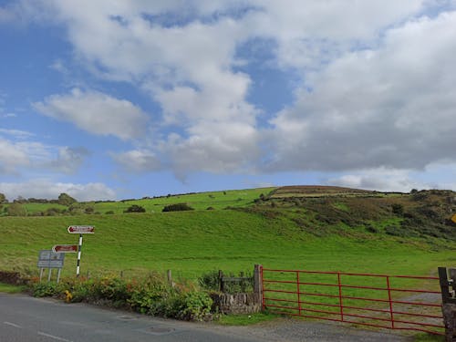 Free stock photo of blue sky, dublin ireland, grass