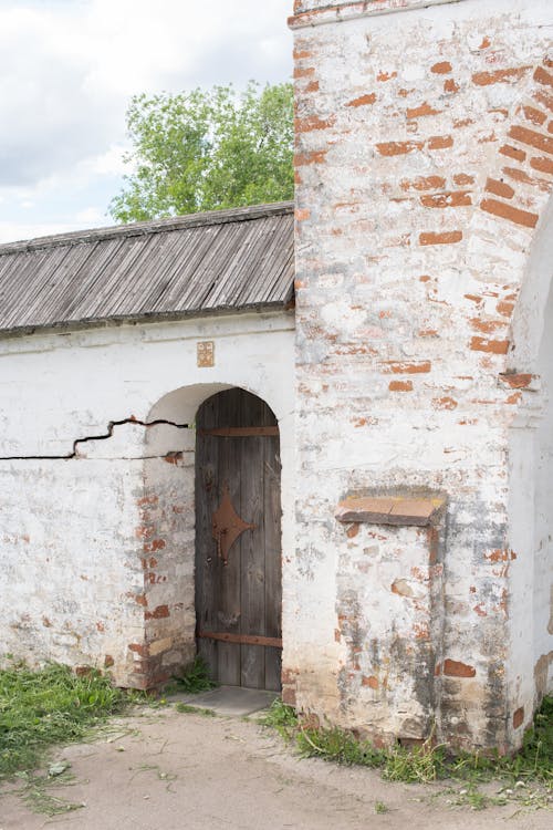 Weathered Doorway and Exterior Walls 