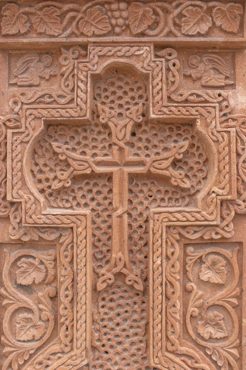 Armenian Wooden Khachkar