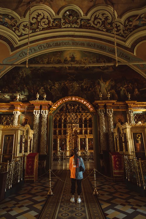 Kostenloses Stock Foto zu altar, architektur, aufnahme von unten