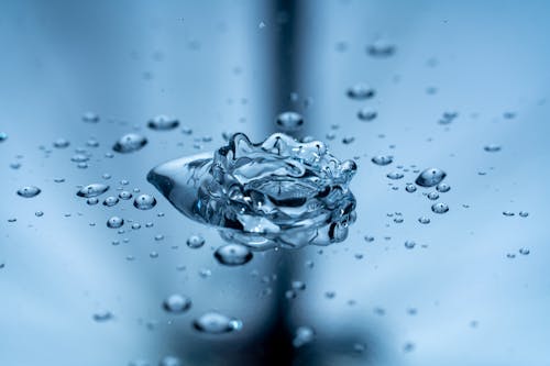 Close Up Photo of Water Drop