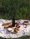 Food on Wooden Tray
