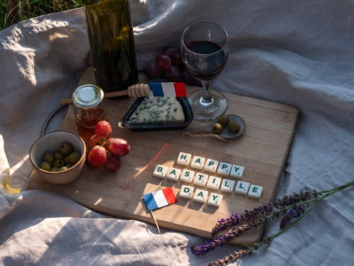 Gratis lagerfoto af brevfliser, druer, Frankrig