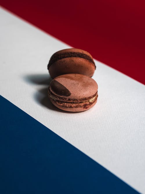 Kostnadsfri bild av bakverk, choklad, fransk flagga