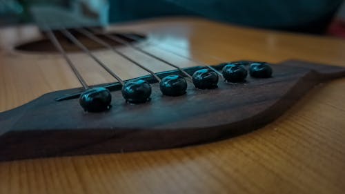 Free stock photo of acoustic guitar Stock Photo